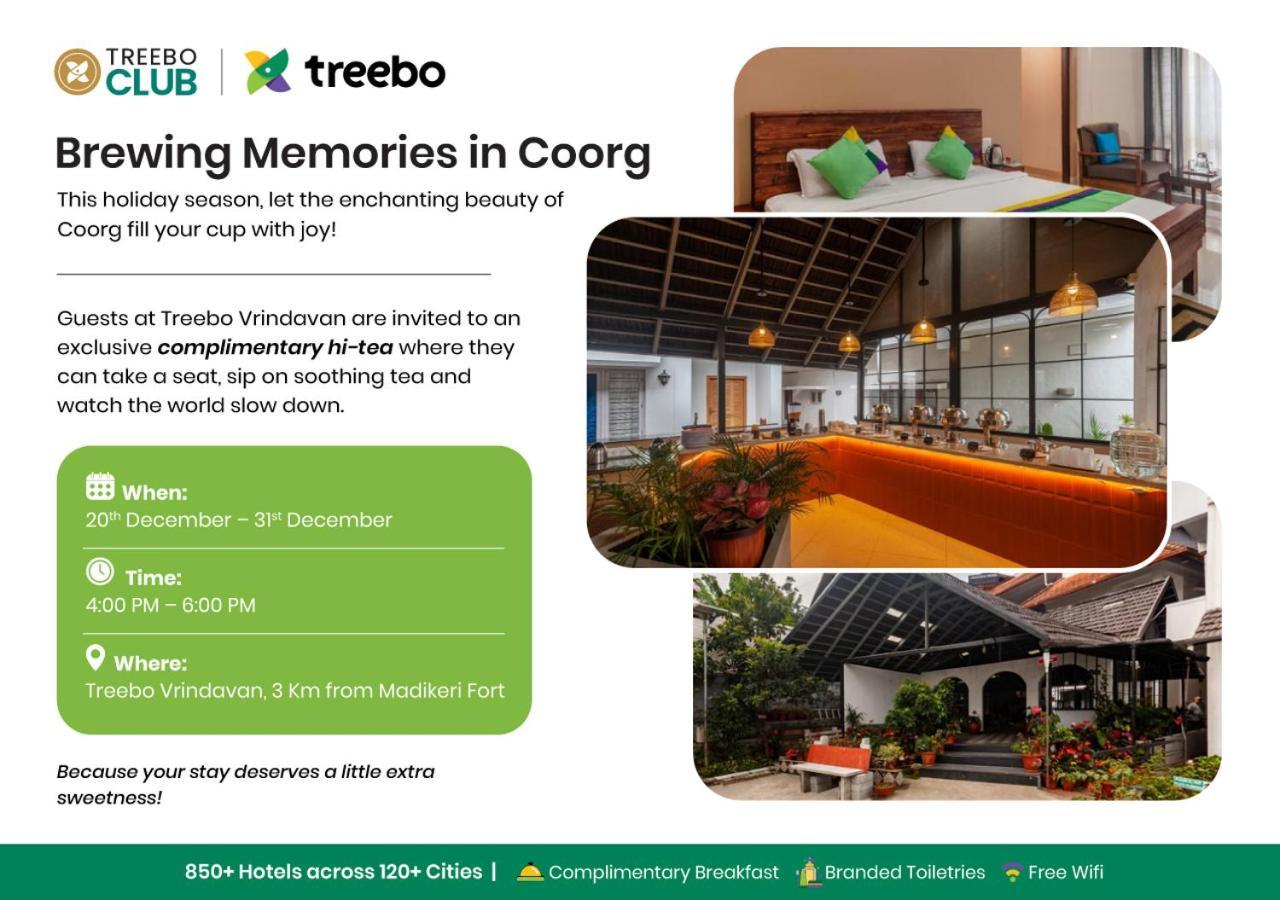 Treebo Vrindavan, 3 Km From Madikeri Fort מראה חיצוני תמונה